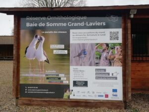 Accueil de la réserve ornithologique de Grand-Laviers