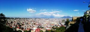 Vue en hauteur sur Naples