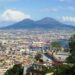 Vue sur Naples et le Vésuve